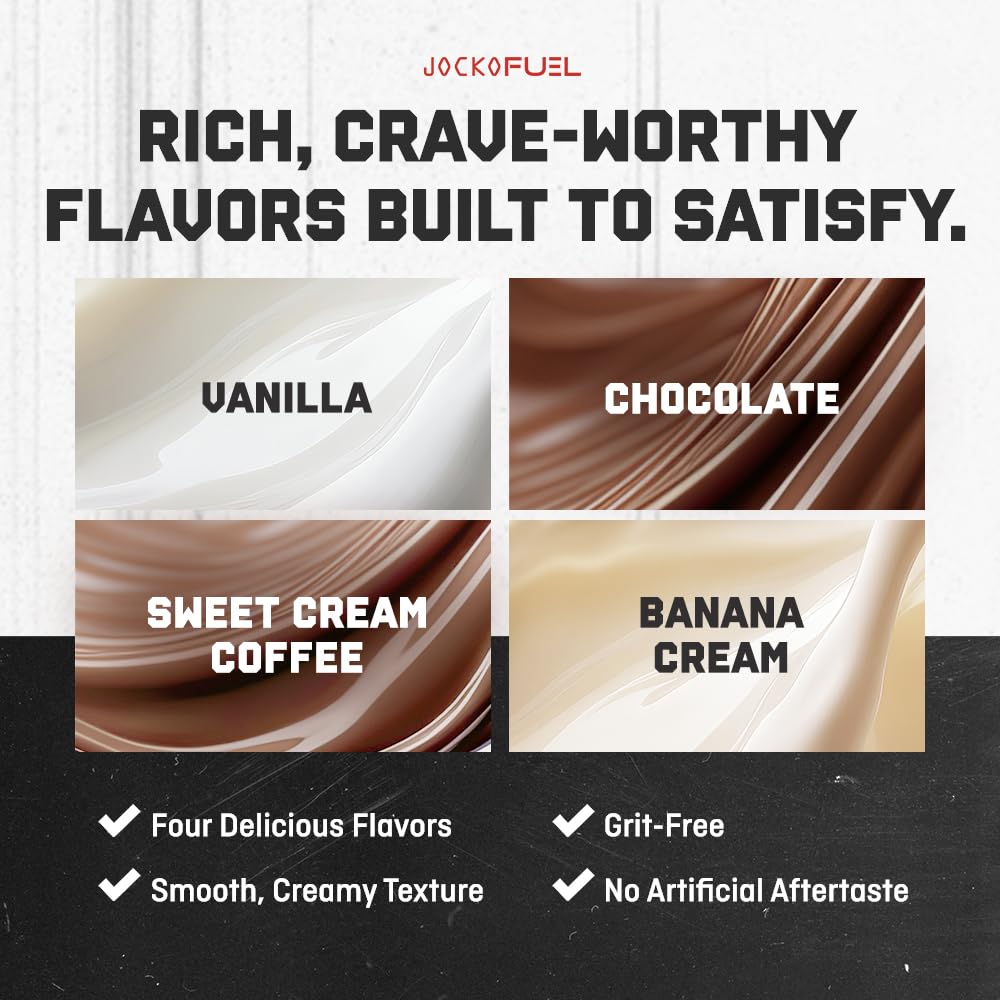 Jocko Fuel Mölk 30g Grass Fed Protein Shakes - No Added Sugar Protein Drinks KETO Friendly - Ready to Drink 12 FL Oz (Pack of 12) Sweet Cream Coffee 6