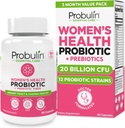 Probulin Womens Probiotic - Vaginal, UT, Gut & Immune Health with Lactobacillus Reuteri - 20 Billion CFU, 12 Probiotic Strains & Prebiotics - 90 Vegan, Gluten Free Capsules for Whole-Body Wellness 2