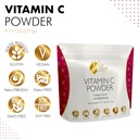 Cocó March N.M.D 1000 mg Vitamin C Powder- for Collagen Production & Immune Support, Zinc, Bromelain, Quercetin, L-Lysine - Free from: Gluten Dairy, Soy, GMOs, Vegan and Keto Friendly 10 Oz 4