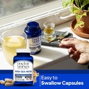 Irish Sea Moss Advanced Supplement Capsules 1500mg, Ultra Potent Seamoss Advanced with Bladderwrack & Burdock Root, Made in FDA-Registered, NSF-Certified Facility, Overall Health Support, 90 Capsules 5