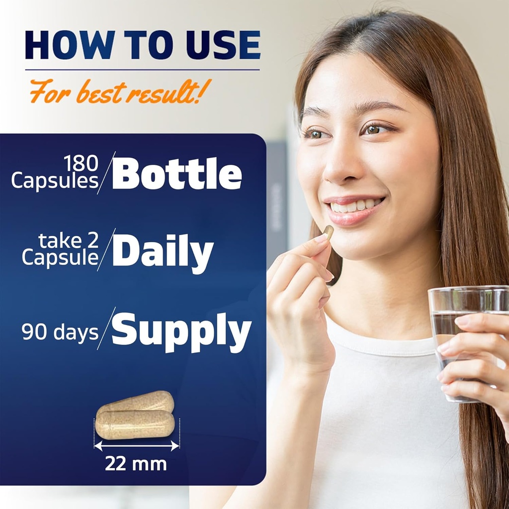 Vitamatic Saw Palmetto Extract for Men & Women 180 Veg Capsules - Made with Pumpkin Seed, Pygeum, Nettle Leaf - Made in The USA - Promotes Healthy Prostate Function 4