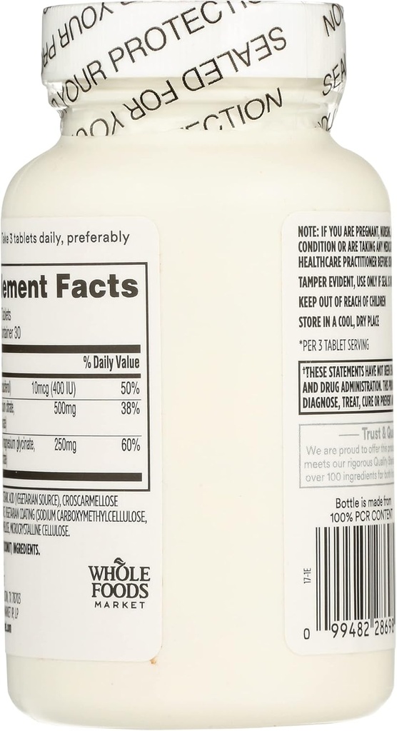 365 Everyday Value, Cal Mag Citrate with Vitamin D3, 90 ct 3