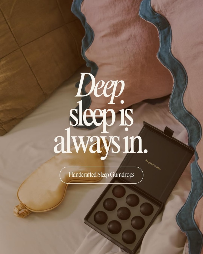 Molly J. Sleep Gumdrops – 5mg Melatonin Gummies with Magnesium & GABA – Plant-Powered, Sleep Gummies Packed in a Luxury Gift Box – Pack of 9 Gumdrops 4