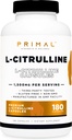 Primal L-Citrulline Capsules (180 Capsules / 1,500 mg Per Serving) | Premium L-Citrulline Supplement 2