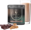 Peace Sleep - Sleep and Recovery Chocolate Powder Drink Mix - Sleep Aid Supplement with GABA, L-Tryptophan, L-Theanine, Glycine - for Tranquil Sleep, Restful Nights, Productive Days - Gluten Free 2