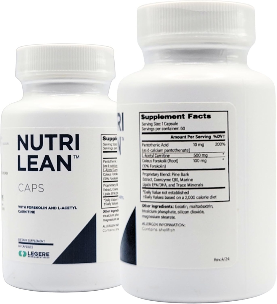 NutriLean by Legere Pharmaceutical 60 Capsules 4