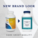 The Vitamin Shoppe Certified Organic Flax Seed Oil 1,000MG, Essential Fatty Acid That Supports Cardiovascular Health, Unrefined & Pesticide Free, Cold Pressed Flax Seed Oil (240 Softgels) 3