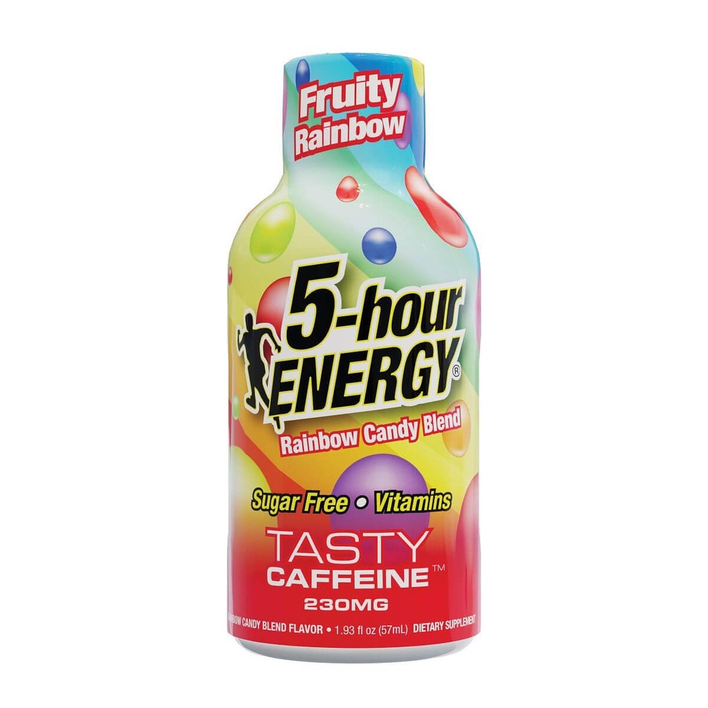 5-Hour Energy Extra Strength Shots Variety Pack, 18 Count (1.93 fl oz) - Extra Strength Tropical Burst, Hawaiian Breeze, Watermelon Flavors 2