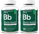 Essential Elements Bone Boost Bone Health Supplement - Bone Support and Calcium Supplement with Vitamin D 3, K2, Cissus Quadrangularis for Bone Strength - 180 Capsules (60 Day Supply) (2-Pack) 2