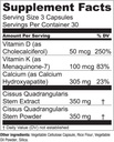 Essential Elements Bone Boost Bone Health Supplement - Bone Support and Calcium Supplement with Vitamin D 3, K2, Cissus Quadrangularis for Bone Strength - 180 Capsules (60 Day Supply) (2-Pack) 3