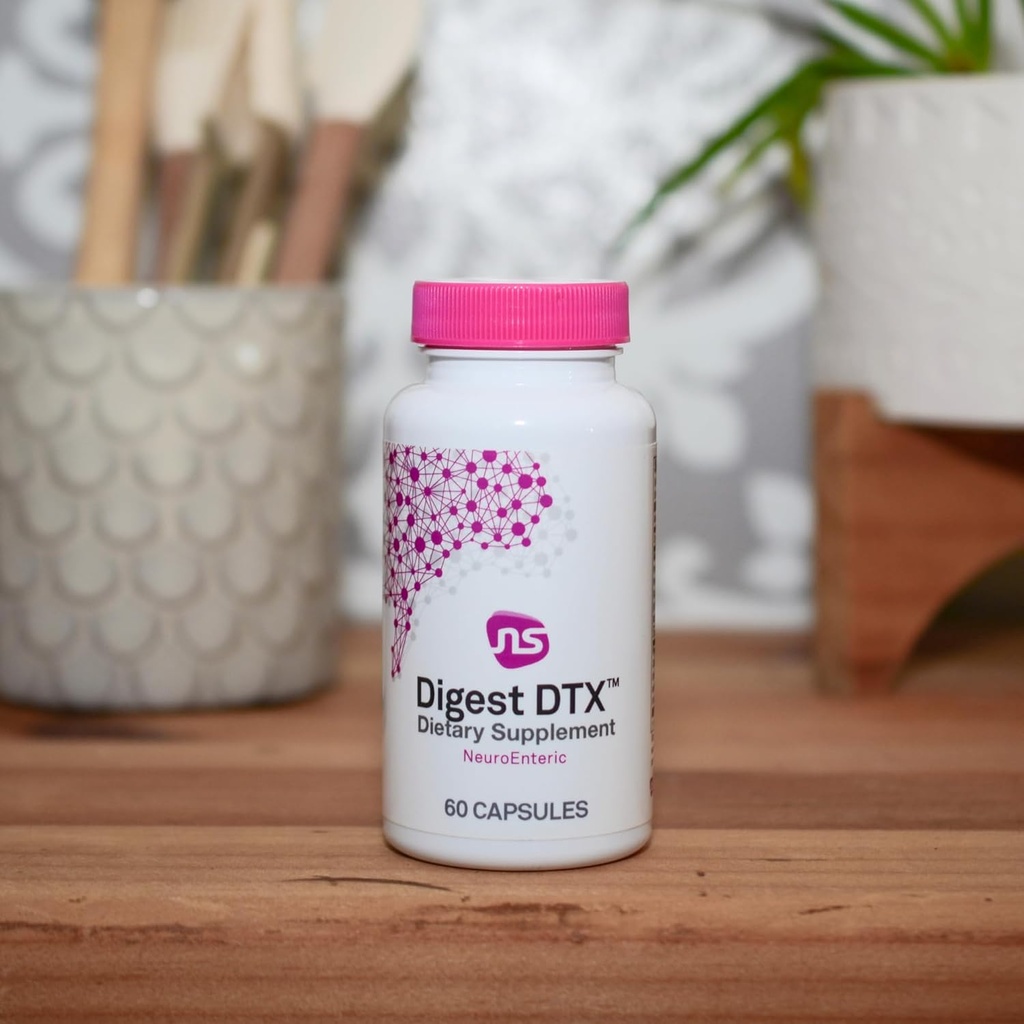 NeuroScience Digest DTX Gut Supplement with Digestive Enzymes for Men & Women + Apple Cider Vegar & Zinc Carnosine - Promote Healthy Gut Detox, Immune Support & Digestive Health (60 Capsules) 5