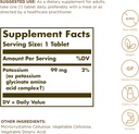Solgar Potassium Amino Acid Complex, 100 Tablets - Nerve & Muscle Health - Promotes Electrolyte Balance - Non-GMO, Vegan, Gluten Free, Dairy Free, Kosher - 100 Servings 3