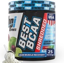BPI Sports Best BCAA Shredded - Caffeine Free Thermogenic Recovery Drink, Lean Muscle Building BCAA Powder for Women and Men, Preworkout BCAAs Amino Acids Drink- Cherry Lime - 25 Servings 2