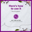 Zarbee''s Liquid Daily Immune Support, High Concentrate Liquid, with Real Elderberry Vitamin C & Zinc, Black Elderberry Flavor, For Daytime Use, 8 Fl Oz, brand is Zarbee''s 5