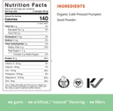 Sprout Living Organic Pumpkin Seed Protein Powder, Unflavored, 20 Grams of Plant Based Protein Powder Without Artificial Sweeteners, Non Dairy, Non-GMO, Vegan, Gluten Free (1 Pound, 30 Servings) 5