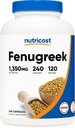 Nutricost Fenugreek Seed 1350mg, 240 Capsules - Gluten Free, Non-GMO, 675mg Per Capsule 2