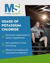 Potassium Chloride Powder - 500 gram - 1.1 lb - Potassium Supplement Powder, Potassium Chloride Salt Substitute, Potassium Salt - Gluten Free, 200mg per Serving 5