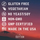 Natural Rhythm CoQ10-ZEN (Coenzyme Q10 + L-Carnitine + L-Theanine) - 30 Capsules 6