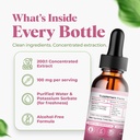 Valerian Root Drops for Sleep - Organic Valerian Root Tincture Extract 3000mg - for Relaxation and Calm - 1 FL OZ, 30 Servings 4