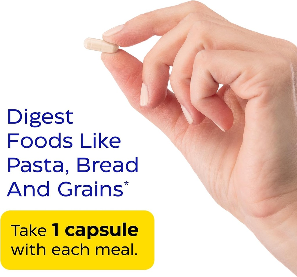 Enzymedica GlutenEase, Advanced Digestive Enzymes for Women and Men, Fast-Acting Formula for Bloating Relief & Digestive Health, Helps Break Down Gluten & Casein, 120 Capsules 4