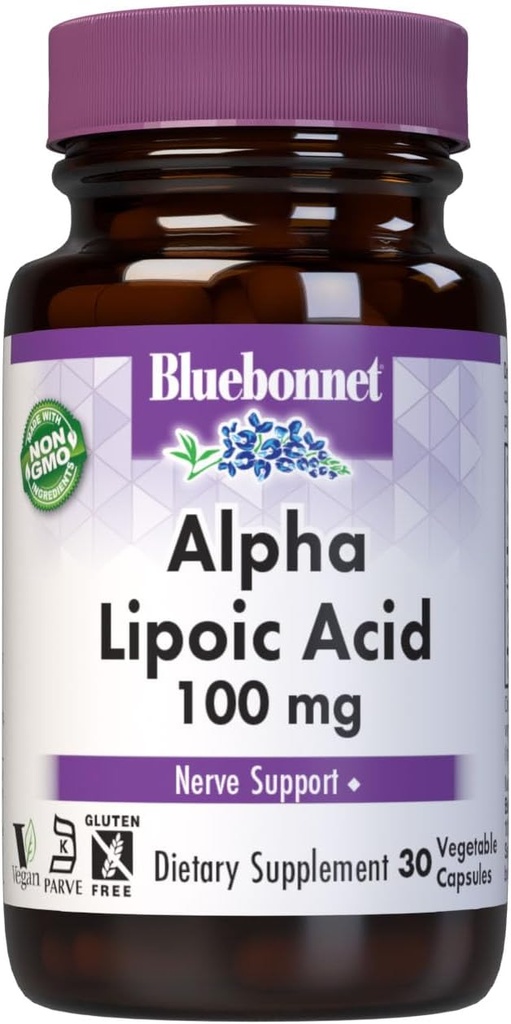 BLUEBONNET NUTRITION ALPHA LIPOIC ACID 100 mg 2