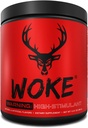 Bucked Up - Woke - HIGH STIM Pre Workout - Best Tasting - Focus Nootropic, Pump, Strength, 30 Servings (Blue Raspberry) 6