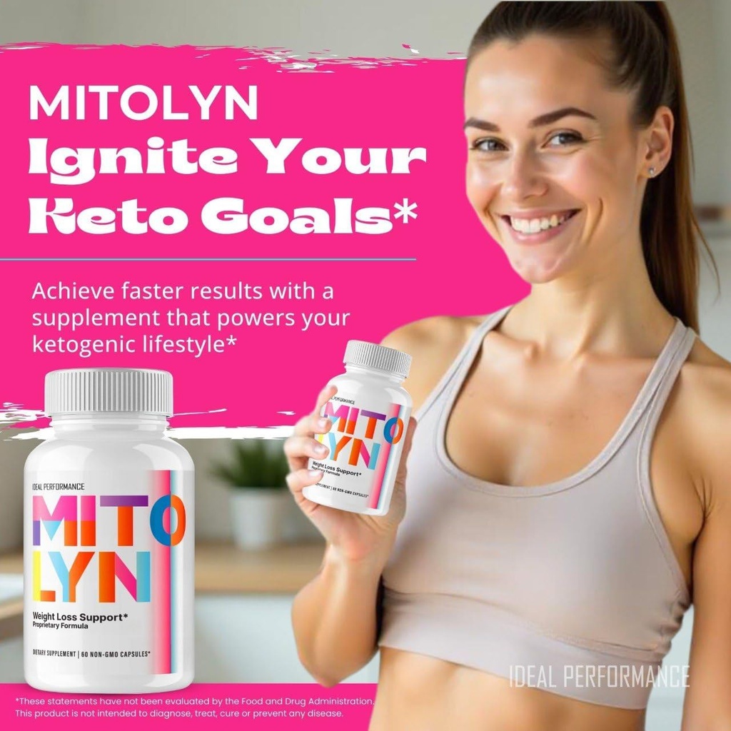 Mitolyn Weight Loss Pills, Mitolyn Reviews Advanced Formula - Mitolyn Capsules Dietary Supplement for Maximum Strength, All Natural Keto Pills, Mitolyn Capsules, Mito lyn Pills Reviews (3 Pack) 5