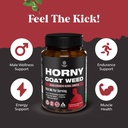 Bundle of Horny Goat Weed for Men with Black Maca Root, Tongkat Ali, Saw Palmetto & Panax Ginseng Extract for Stamina & Energy and Nitric Oxide Supplement with L-Arginine for Muscle Growth & Recovery 5
