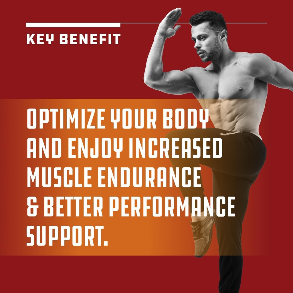 Bundle of Horny Goat Weed for Men with Black Maca Root, Tongkat Ali, Saw Palmetto & Panax Ginseng Extract for Stamina & Energy and Nitric Oxide Supplement with L-Arginine for Muscle Growth & Recovery 6