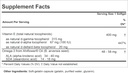 ANDREW LESSMAN Gamma Vitamin E 360 Softgels - 315 mg Gamma Tocopherol, Protective Vitamin E. Four Forms of Natural Tocopherols with Ahiflower Oil. Powerful Anti-oxidant. No Synthetic Forms 3