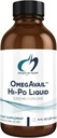 Designs for Health OmegAvail Hi-Po Liquid - High Concentration 1500mg EPA 1500 DHA - Triglyceride Omega 3 Fish Oil Heart Health & Brain Supplements - Natural Lemon Flavor (8oz) 2