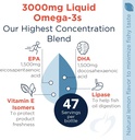 Designs for Health OmegAvail Hi-Po Liquid - High Concentration 1500mg EPA 1500 DHA - Triglyceride Omega 3 Fish Oil Heart Health & Brain Supplements - Natural Lemon Flavor (8oz) 5