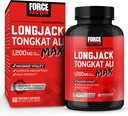 Force Factor Longjack Tongkat Ali Max for Men, Male Stamina and Vitality Supplement Made with Tongkat Ali Extract and Key Natural Ingredients for Superior Absorption, 1200mg, 60 Capsules 2