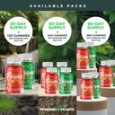 Fruit and Veggie Gummies for Adults - Natural Superfood with Vitamins, Minerals, & Antioxidants - Fruit and Veggies Supplement - Powered by Plants, Pack of 2, 60 Gummies Each, 30-Day Supply 6