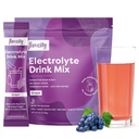 FlavCity Grape Electrolytes Drink Mix, 28 On-The-Go Stick Packs - Healthy Electrolytes Powder Packets Made with Real Fruit - Keto Powdered Drink with No Added Sugar, Gluten-Free 2