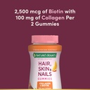 Nature's Bounty with Biotin and Collagen, Citrus Gummies, 140 Ct 5