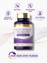 Carlyle Acidophilus Probiotic Capsules for Women and Men | 500 Million CFU | 200 Pills | Lactobacillus Supplement | Non-GMO and Gluten Free 6