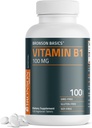 Bronson Vitamin B1 100mg, Non-GMO, 100 Vegetarian Tablets 2