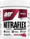 GAT SPORT Nitraflex Advanced Pre-Workout Powder, Increases Blood Flow, Boosts Strength and Energy, Improves Exercise Performance (Black Cherry, 30 Servings) 2