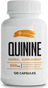 SIRUNES Leg Cramps Relief Quinine Capsules – Natural Cinchona Bark Supplement for Cramp Defense & Digestive Health – 1000mg Quinine Pills, 120 Tablets, Non-GMO, Gluten-Free 2