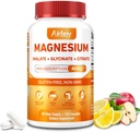 Airboy Magnesium Mineral Supplements Triple Magnesium Complex Supplement, 400mg of Magnesium Glycinate, Malate, Citrat, High Absorption Support Sleep, Muscle, and Relaxation,120 Vegan Capsules 2