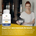 Pure Nootropics - Palmitoylethanolamide (Micronized Pea) 400 mg Capsules | 90 Veg Caps Value Pack | Supports Relief from Occasional Discomfort | Supports Immune System 6