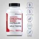 Piping Rock Creatine Monohydrate Capsules | 5000mg | 150 Pills | Micronized Supplement for Men and Women | Non-GMO, Gluten Free 4