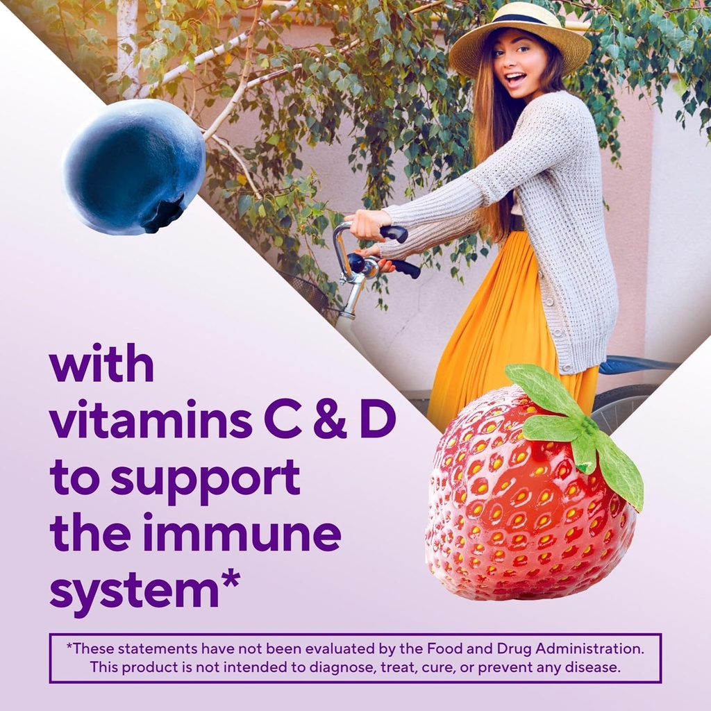 Vitafusion Elderberry Gummy Vitamins, 90ct Elderberry Gummy Vitamins, Chewables, 90 Count 4