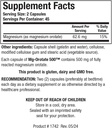 Biotics Research Mg Orotate 500mg™ Magnesium Orotate - 2 Capsules per Serving (1000mg) - Cardiovascular Support Heart Health, Overall Relaxation, Improves Sleep and Muscle Relaxation - 90 Caps 3