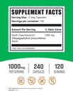 BulkSupplements.com Devil's Claw Extract Capsules - Devils Claw Herbal Supplement, Devil's Claw Capsules - Vegan & Gluten Free, 2 Capsules per Serving, 240 Veg Capsules (Pack of 1) 3