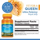 Thompson Royal Jelly, Ultra Potency, 2000 Mg, 60 Capsules 3