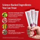 FOODOLOGY Coleology Cutting Jelly (10 Days) - Garcinia Cambogia (HCA) Jelly Sticks. Delicious Pomegranate Flavored. Chia Seeds, Collagen. 5