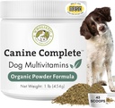 Wholistic Pet Organics Canine Complete - Dog Multivitamin Powder - 1 Lb - Daily Dog Vitamins and Supplements for Homemade Food - Immune System, Skin, Coat & Overall Health - Small and Large Breed 2