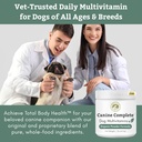 Wholistic Pet Organics Canine Complete - Dog Multivitamin Powder - 1 Lb - Daily Dog Vitamins and Supplements for Homemade Food - Immune System, Skin, Coat & Overall Health - Small and Large Breed 3